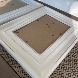 Rustic White Picture Frames